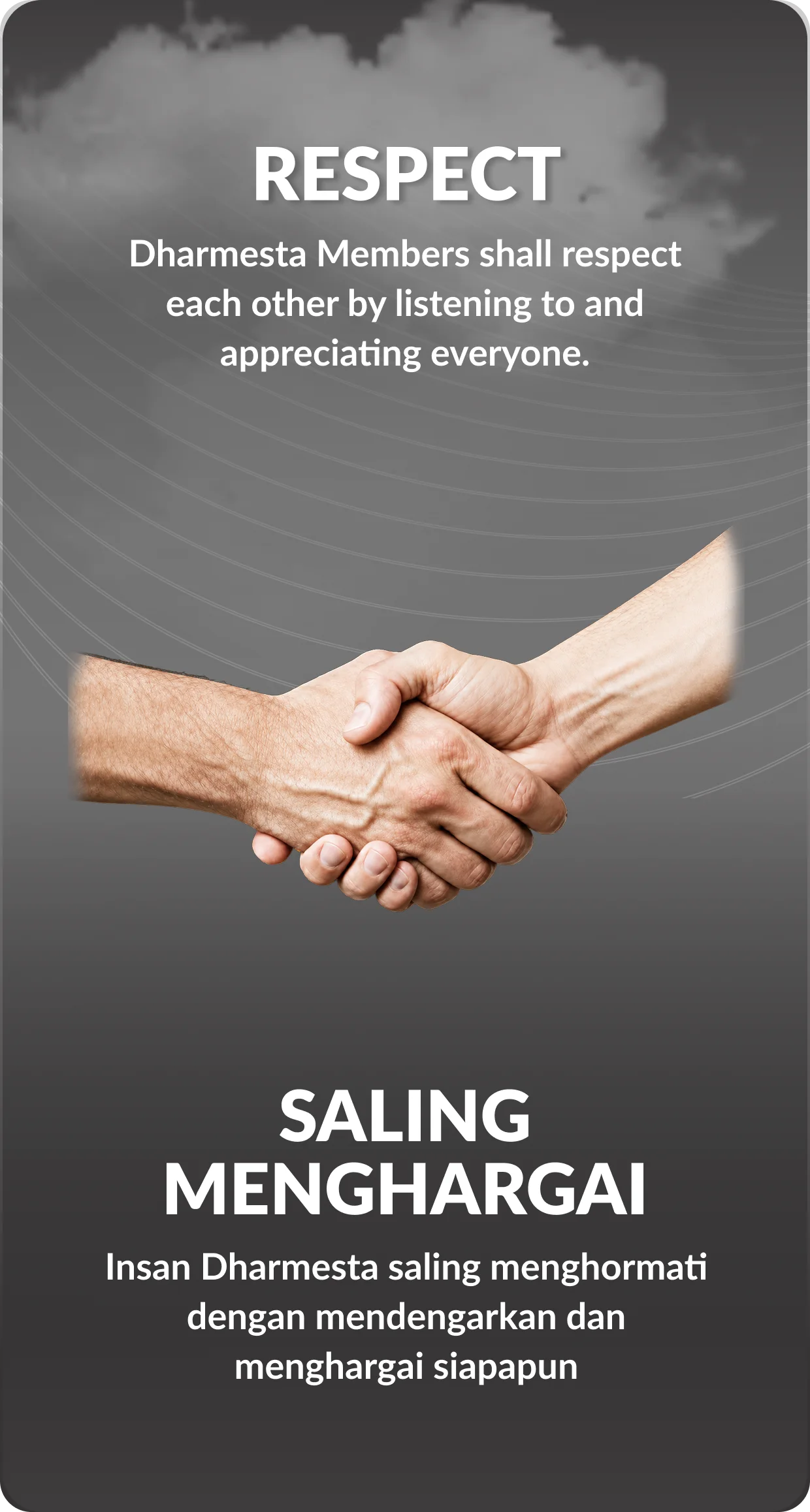 SALING MENGHARGAI